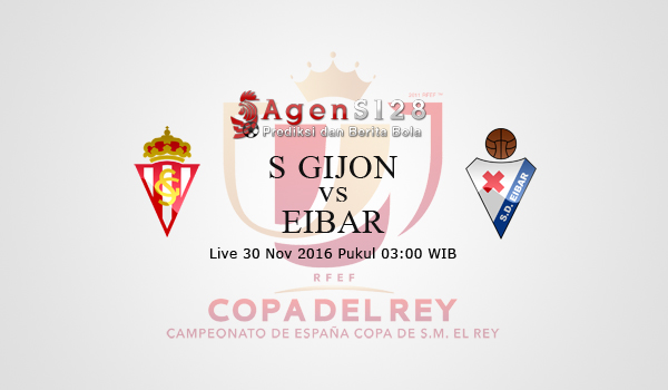 Prediksi Skor Sporting Gijon vs Eibar 30 Nov 2016