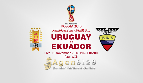 Prediksi Skor Uruguay vs Ekuador 11 Nov 2016