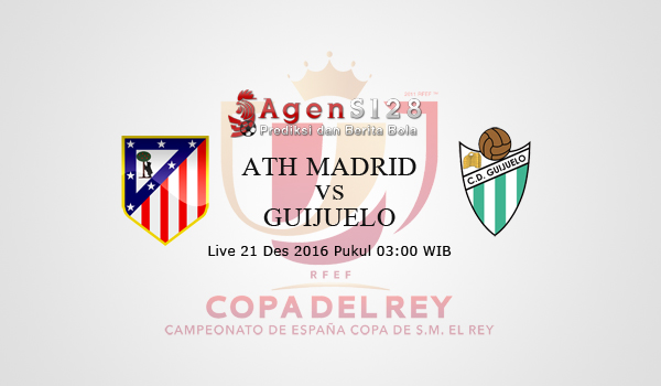 Prediksi Skor Atletico Madrid vs Guijuelo 21 Des 2016