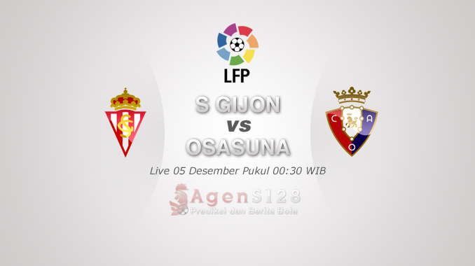 Prediksi Skor Sporting Gijon vs Osasuna 05 Des 2016